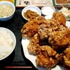 東方明珠飯店 - 鶏の唐揚げ定食(税込1,000円)
