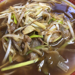 蘭月 - ねぎラーメン アップ