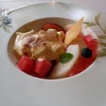 レストランローズガーデン - デザート　今回はフルーツ盛りだくさん！！