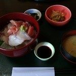 花園 - ランチの海鮮丼！！