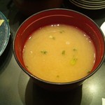 もり一 - ｻｰﾋﾞｽ味噌汁