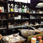 あ食堂 - 焼酎も色々あって、飲兵衛も楽しめまする