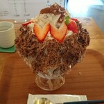 ハチコオリ - バレンタイン氷1200円