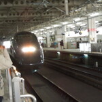 現美新幹線 - 現美新幹線の入線も写真撮影
