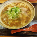 八味一心 - 正油ラーメン（麺：ふつう）　600円