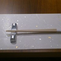 知喜多亭 和 - 細いお箸は取り易いです。