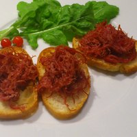 知喜多亭 和 - 特製コンビーフです。