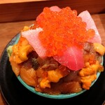 熱海銀座おさかな食堂 - 贅沢丼3280円