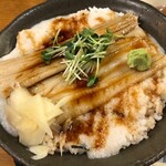 原始焼・二代目・魚々子 - 煮穴子とろろ丼