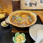 手打ちうどん 河正 - 味噌煮込み定食