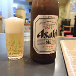 リキ中華料理店 - ビール中瓶（530円税込み）