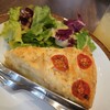 コホロエルマーズグリーンコーヒーカウンター - 本日の野菜タルト〜さつまいもとミニトマト〜、サラダ、りんごジュース✨
