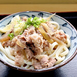 ツルの家 - 肉ぶっかけ冷