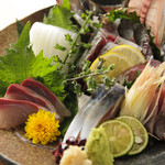 Goshiki - 朝仕入れた活魚は旬を取り入れてますおり、鮮度が違います。