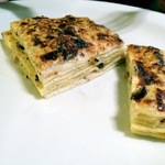 ラザーニャ断面