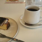 ミョウコウコーヒー - バクスチーズケーキ。
            グァテマラ。