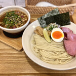 麺屋さくら - 【限定】牛タンつけ麺 1.5玉