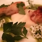 organ - 花がいい味のアクセント