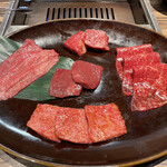 焼肉 ジャンボ はなれ - 「黒毛和牛ランチセット」5000円