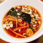 中華レストラン さんぷく - つけ汁