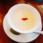 中華レストラン さんぷく - 杏仁豆腐