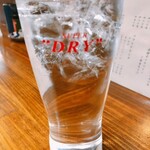 串焼き 巴 - 芋焼酎水割り