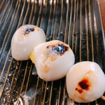 串焼き 巴 - うずら串　出汁が沁み沁み