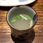 日本橋 蕎ノ字 - 蜆と鯖のお吸い物