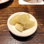 日本橋 蕎ノ字 - ガリ