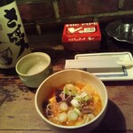 Sasuraibito - お通しのあんかけ豆腐