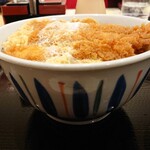 山田うどん食堂 - エビフライの玉子とじ丼