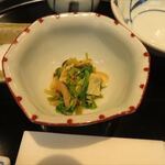 銀座 天一 - お浸し