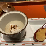 初音鮨 - 白子、天王寺神楽、クワイの椀