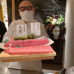 初音鮨 - ラストの大間の大トロ