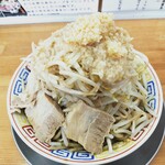 麺屋十郎兵衛 - 煮干十郎（汁なし・全部増し）