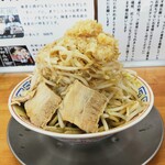 麺屋十郎兵衛 - 煮干十郎（汁なし・全部増し・アップ）