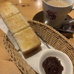 Komeda Ko-Hi-Ten - カフェオレとモーニング（おぐらあん）