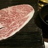 梨の家 - リブロースの焼きしゃぶ。サシがキレイです