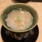 鮨 由う - ・蟹餡の茶碗蒸し