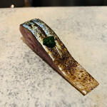 鮨 由う - ・北海道産炙り〆鯖 あたりネギで