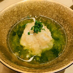 鮨 由う - ・鱈の白子揚げ出し