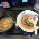 らーめんチキン野郎 - 石焼ニボつけ麺