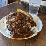 ふらんす亭 - 兄ぃの食前飯２杯目は黒カレー…