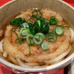 むすびむさし - かき揚げうどん(小)