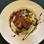 クングラーノサリ - メインの上林地鶏のグリル