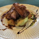 クングラーノサリ - メインの上林地鶏のグリル