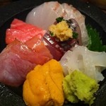 Yamasa Shouten Sushi Yoshi - 刺し盛り♪