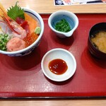 Tsukiji Shokudou Genchan - 【2021.2.6(土)】源ちゃん丼(並盛)1,298円