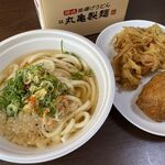 丸亀製麺 相模原中央店 - かけうどんランチセット（かき揚げ天・おいなり）