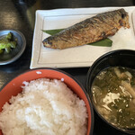 Ajidouraku Rumoi - 鯖塩焼き定食